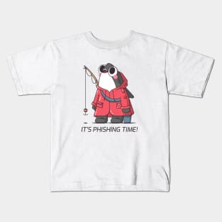 It's Phishing Time Kids T-Shirt